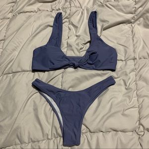 Zaful Grey Bikini